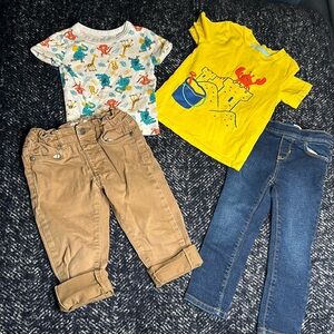 3T baby boy lot, Joe fresh T-shirts, industry, supply, jeans, Old Navy jeans